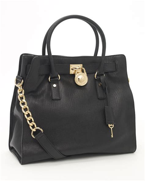 black michael kors hamilton purse|Michael Kors Hamilton studded tote.